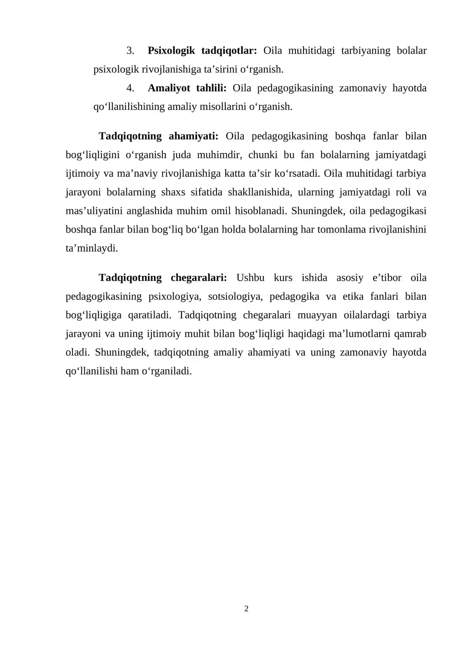Oila pedagogikasi 2