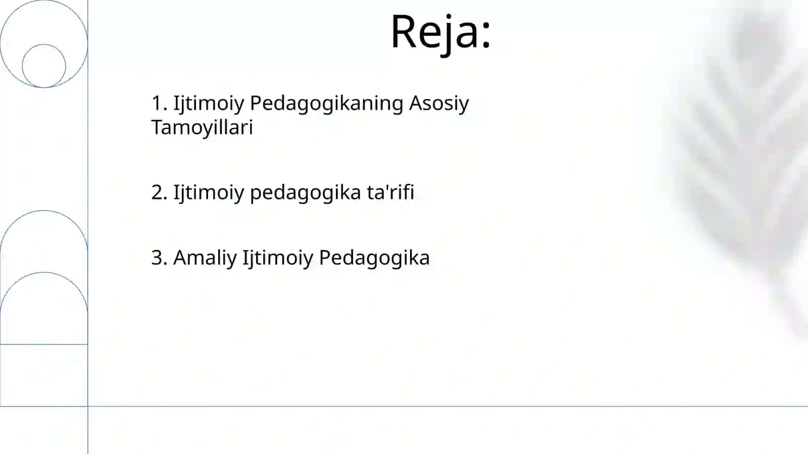 Ishtimoiy pedagokika fanining joriy etilishi 2