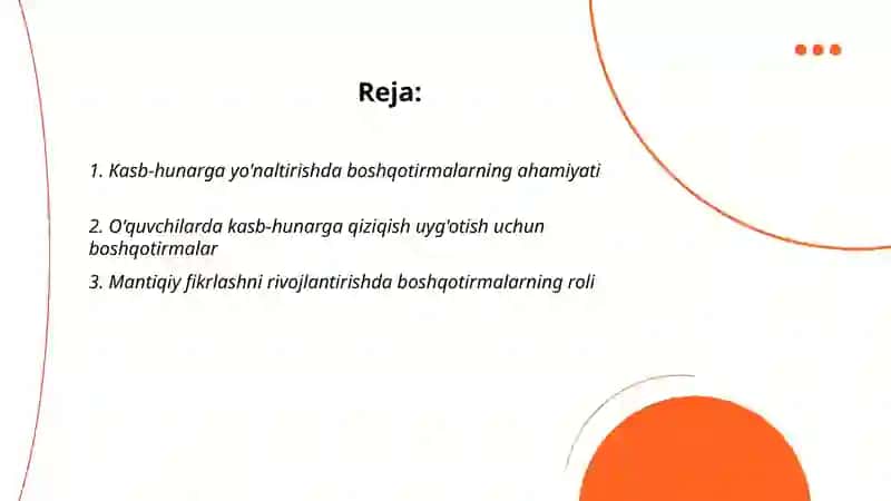 Kasb-hunarga yo'naltirishda boshqotirmalarning ahamiyati 2