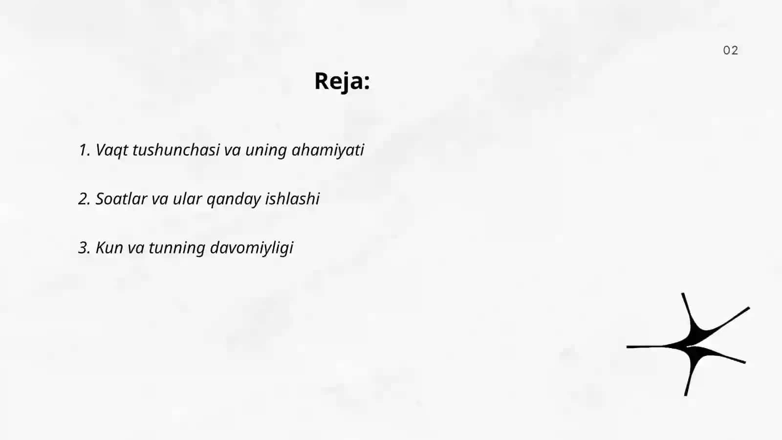 Vaqt Tushunchasi 2