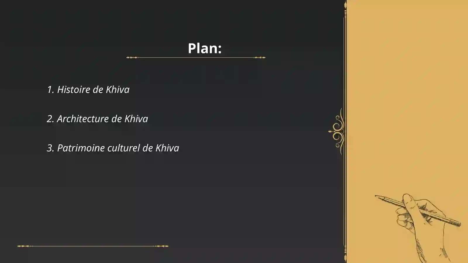 Khiva est une ville "Mille est une nuit" 2