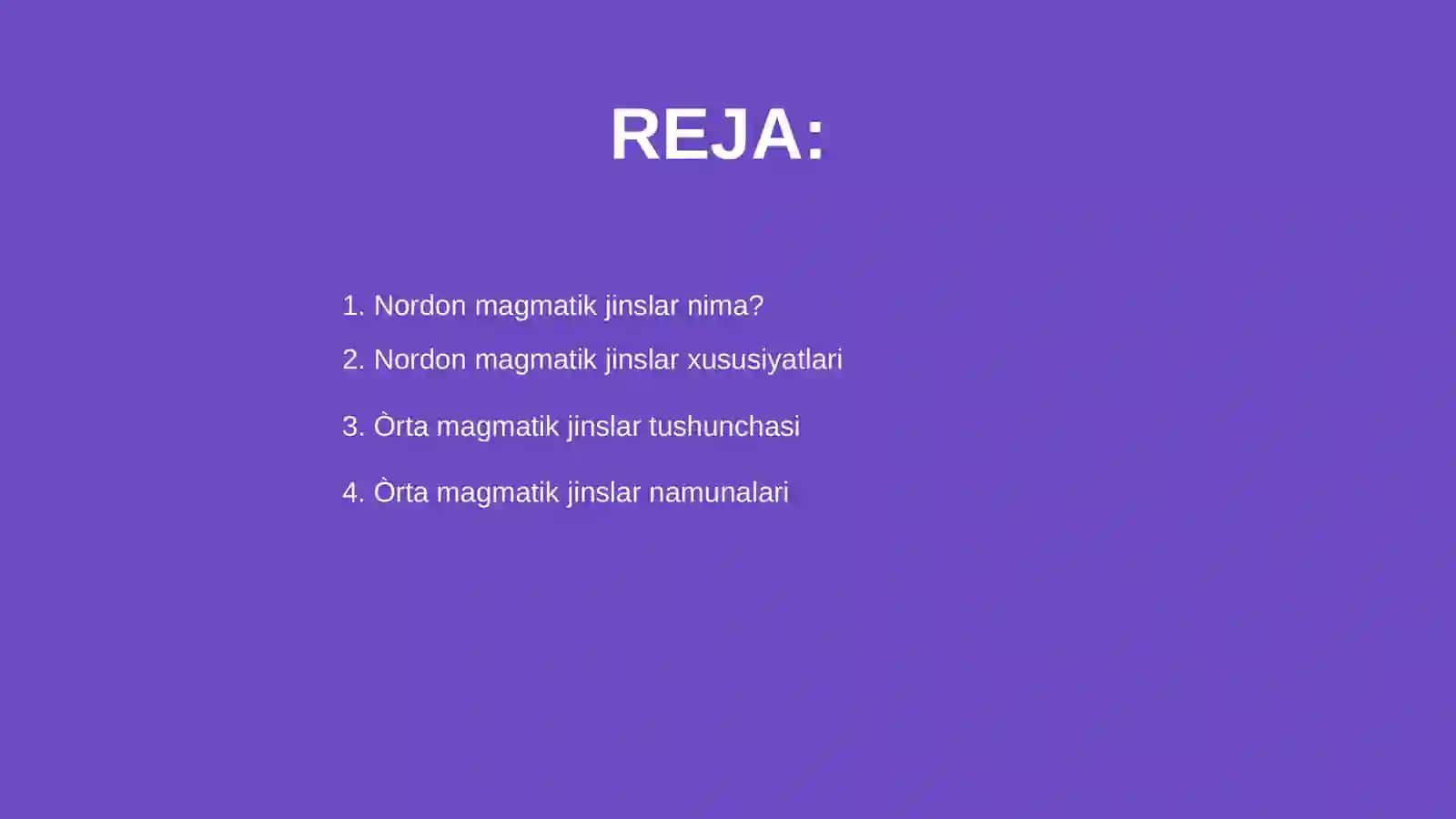 Nordon magmatik jinslar 2