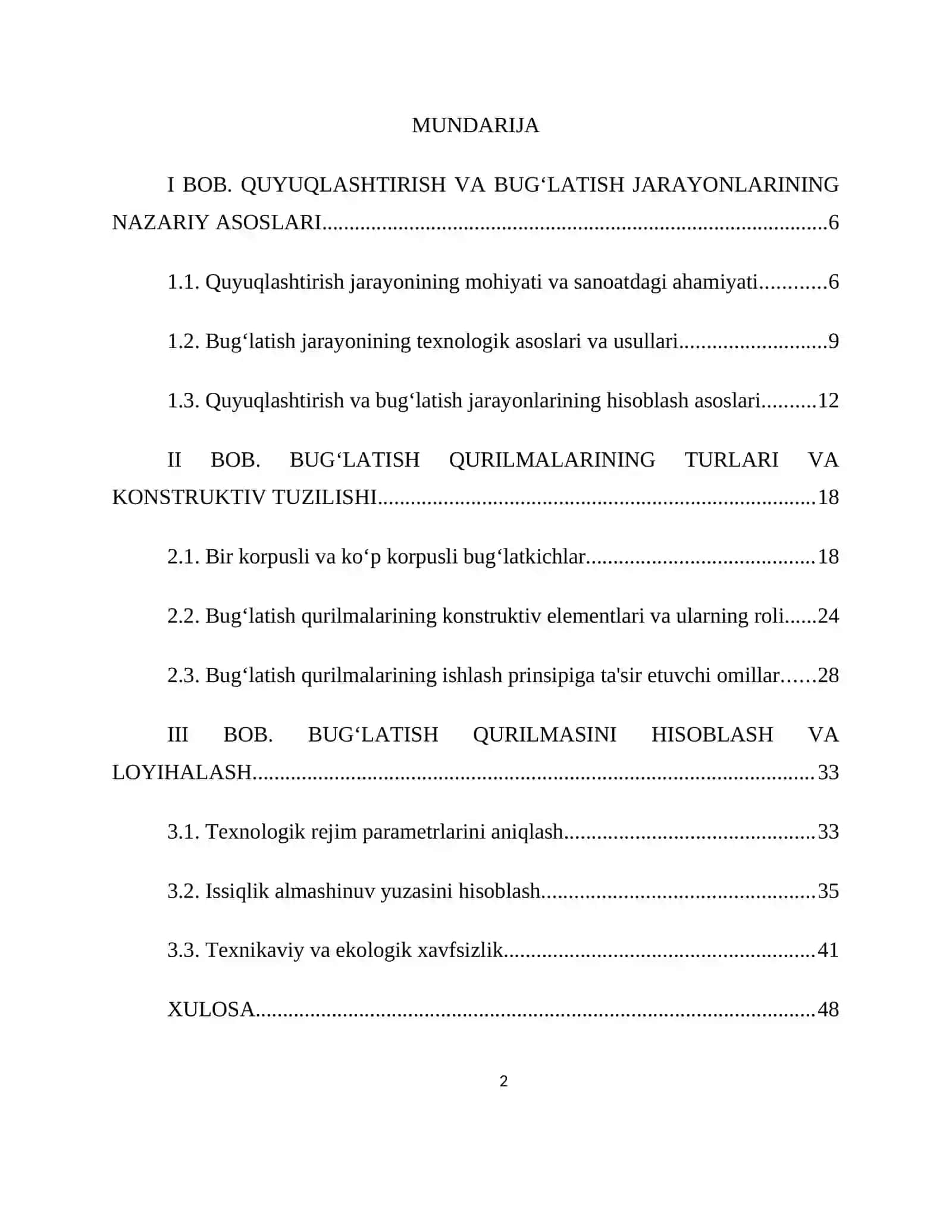 BUG‘LATISH QURILMALARINING TURLARI VA KONSTRUKTIV TUZILISHI 2