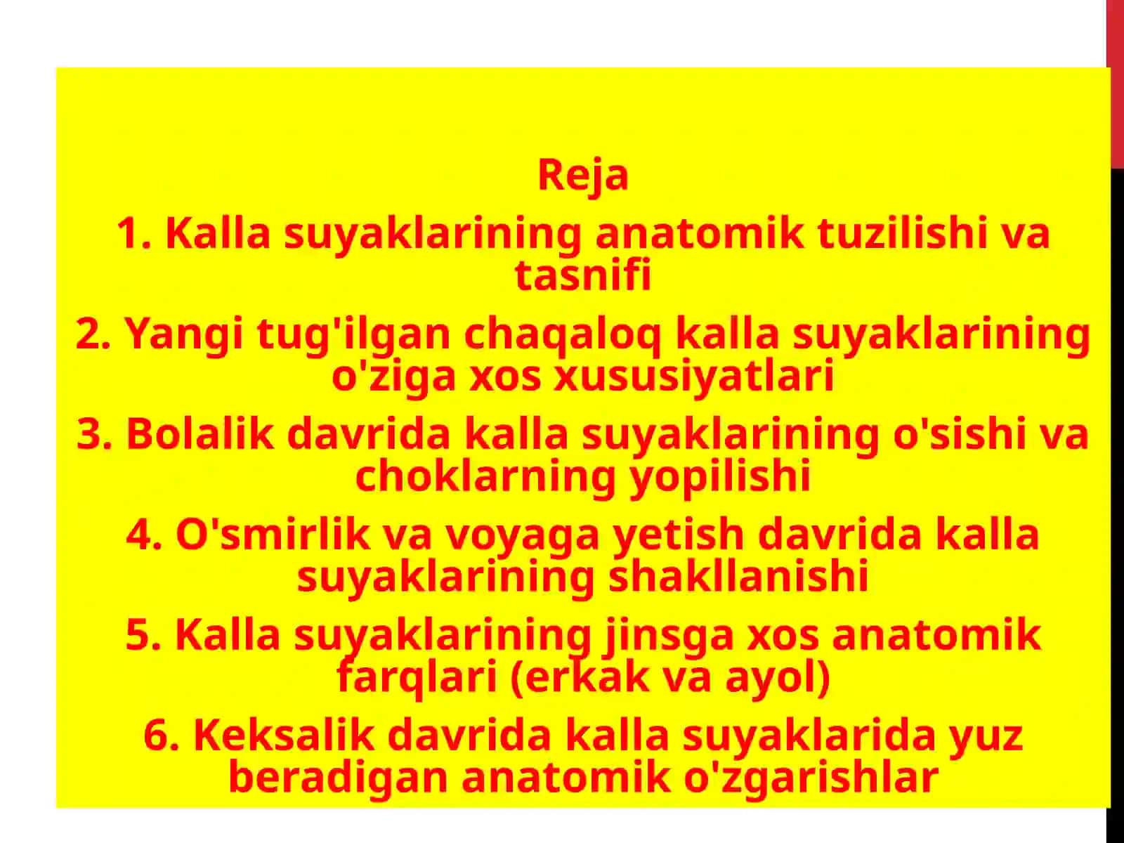 Kallasuyaklarining yoshga qarabo'zgarishi 2