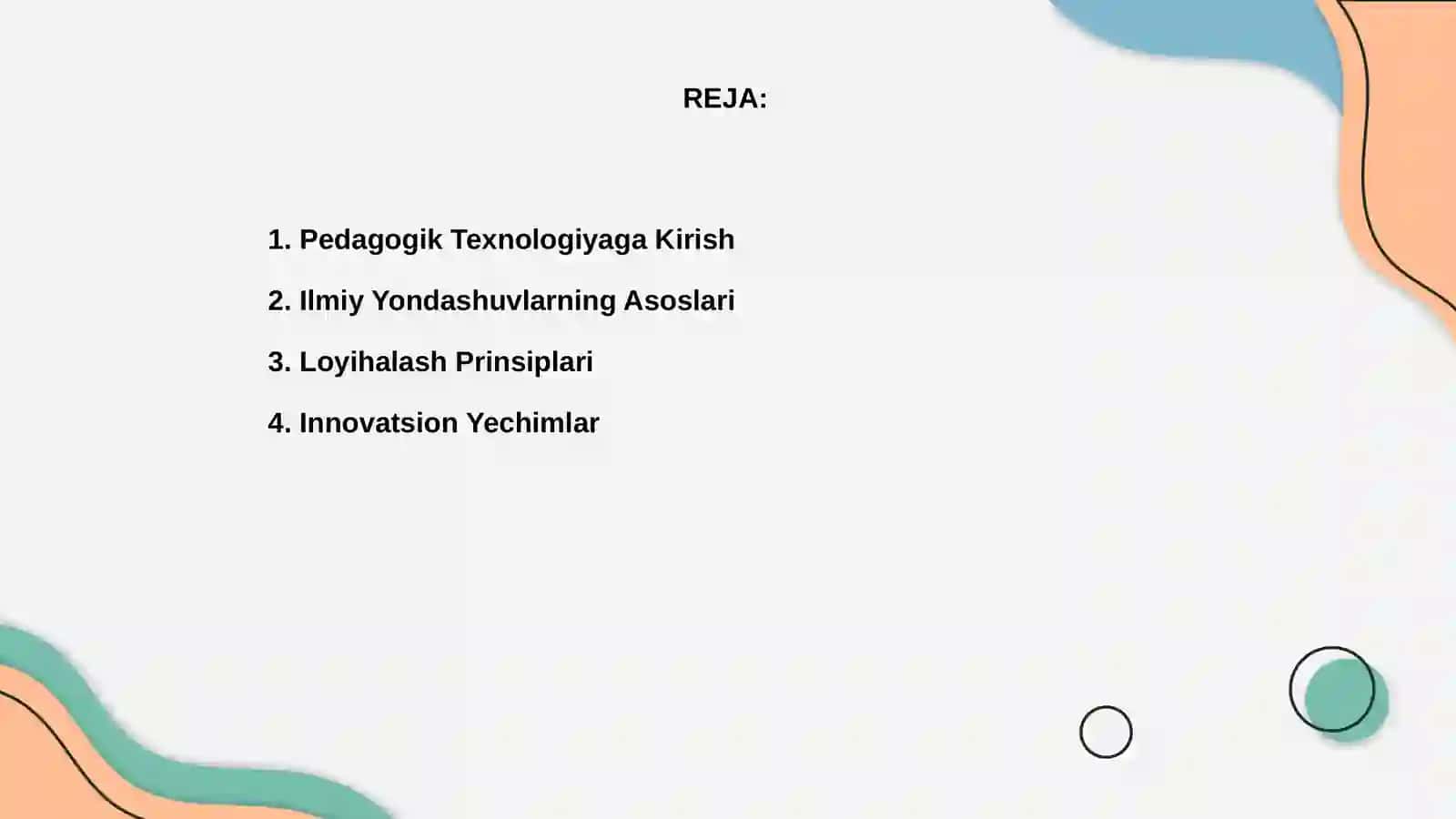 Pedagogik texnologiya loyihalari: ilmiy yondashuvlar va yechimlar 2
