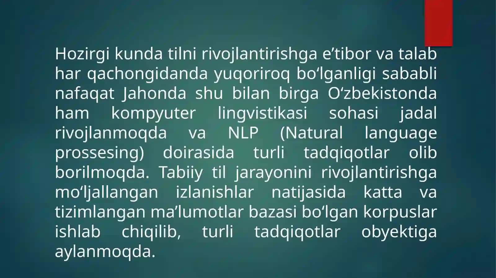Gazeta matnlarining elektron korpusini yaratish 2
