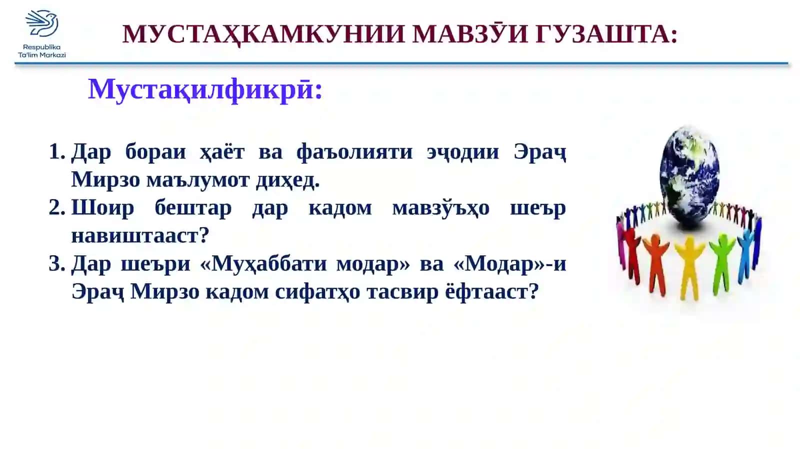 ЗИНДАГИНОМАИ ЛОИҚ ШЕРАЛӢ 2