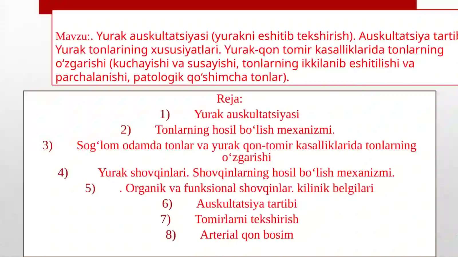 Davolash ixtisoslashtirish fakulteti 2