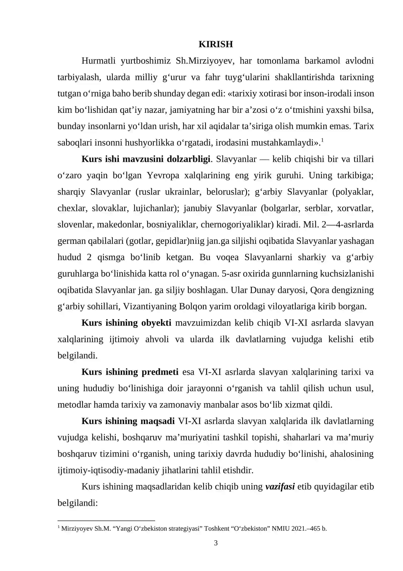 VI-XI ASRLARDA SLAVYAN XALQLARINING IJTIMOIY AHVOLI VA ULARDA ILK DAVLATLARNING VUJUDGA KELISHI 2