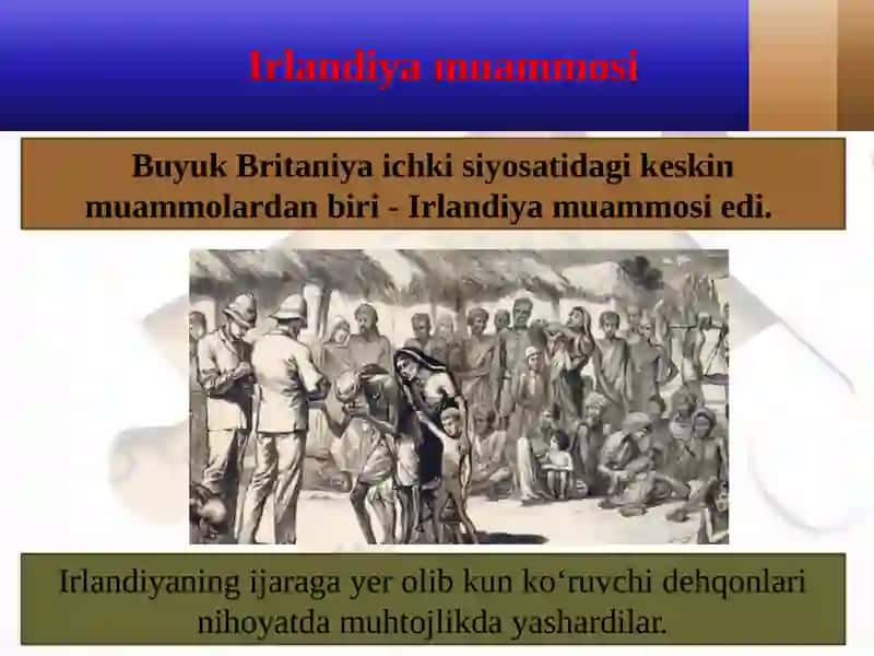 Buyuk Britaniyaning ichki siyosati 2