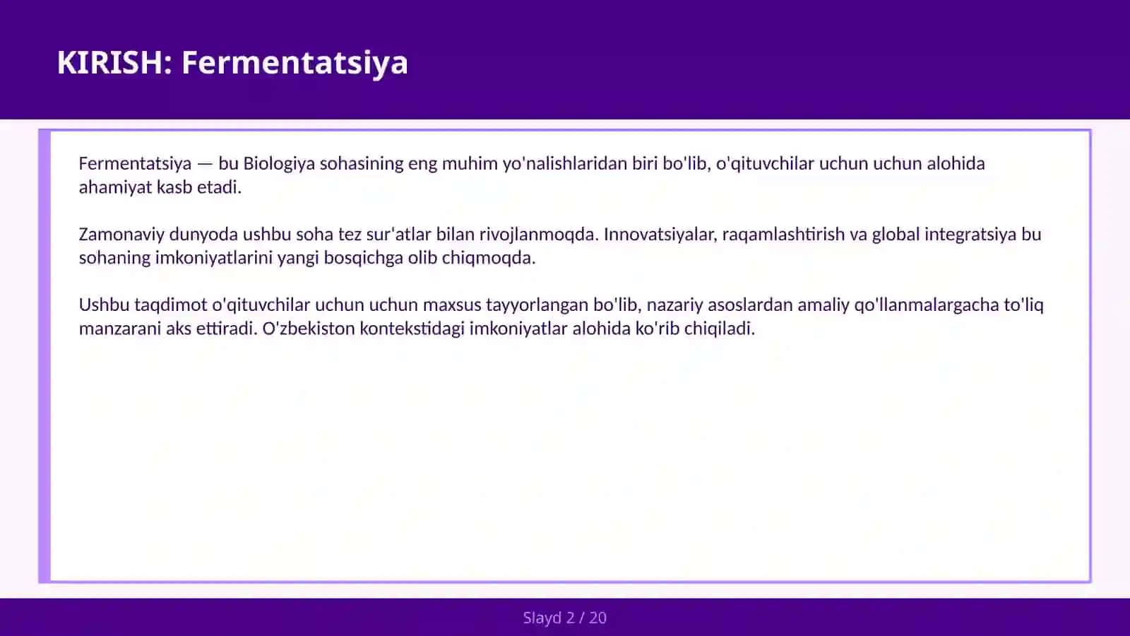 Fermentatsiya 2