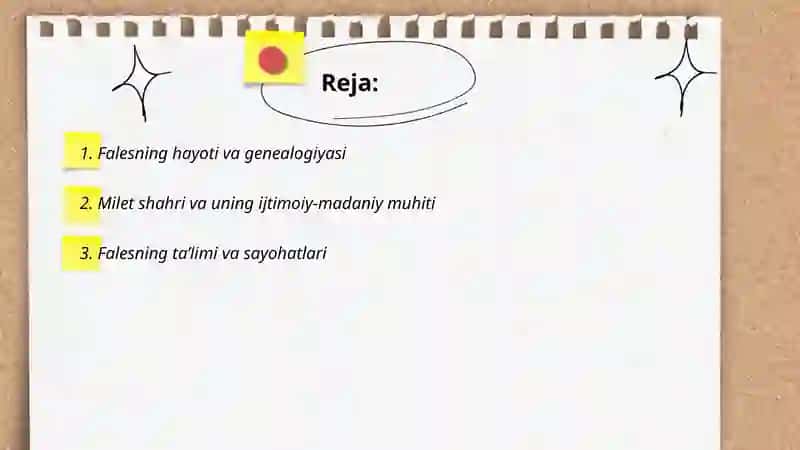 Fales hayoti va ilmiy faoliyati 2