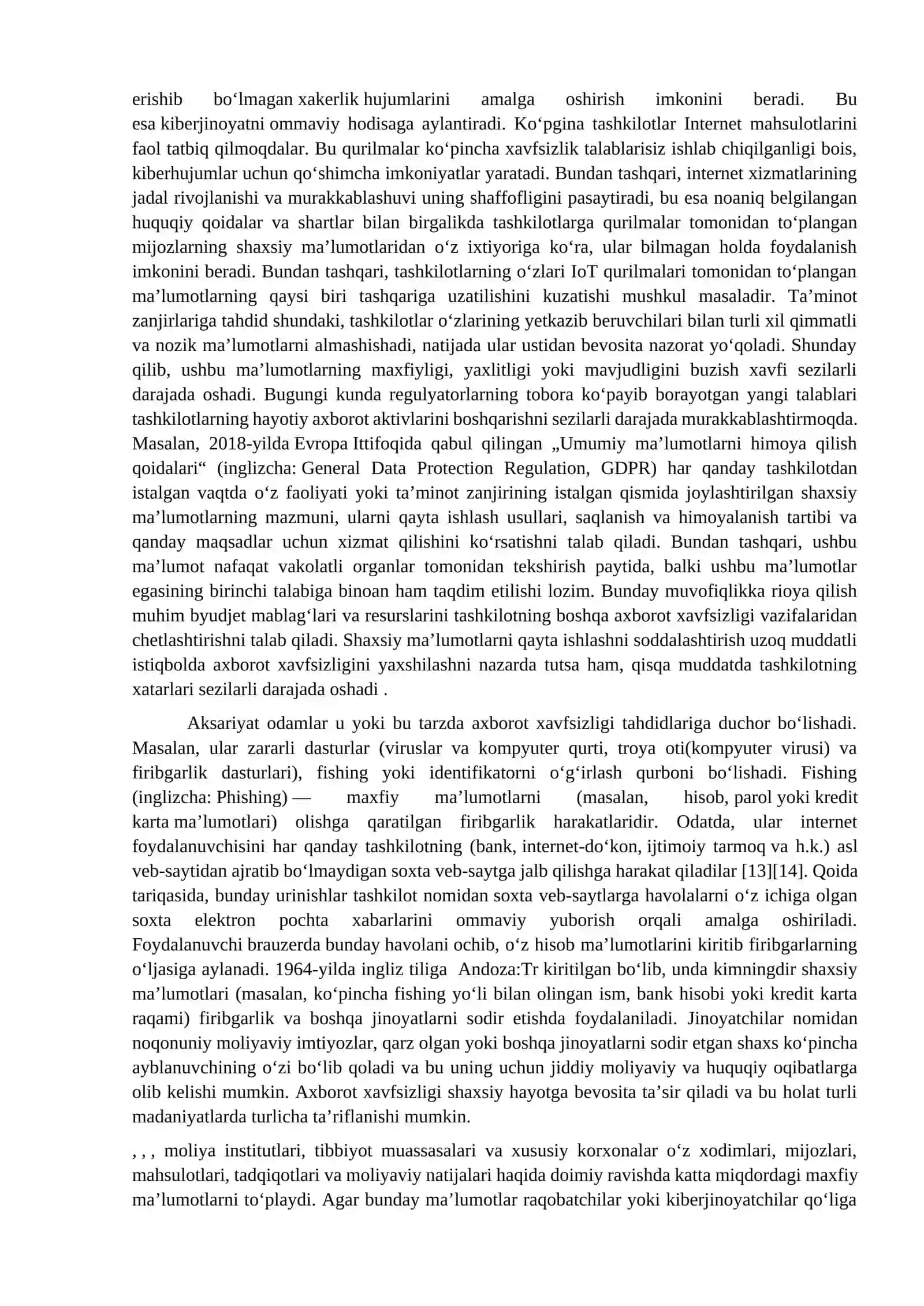 Axborot xavfsizligi 2