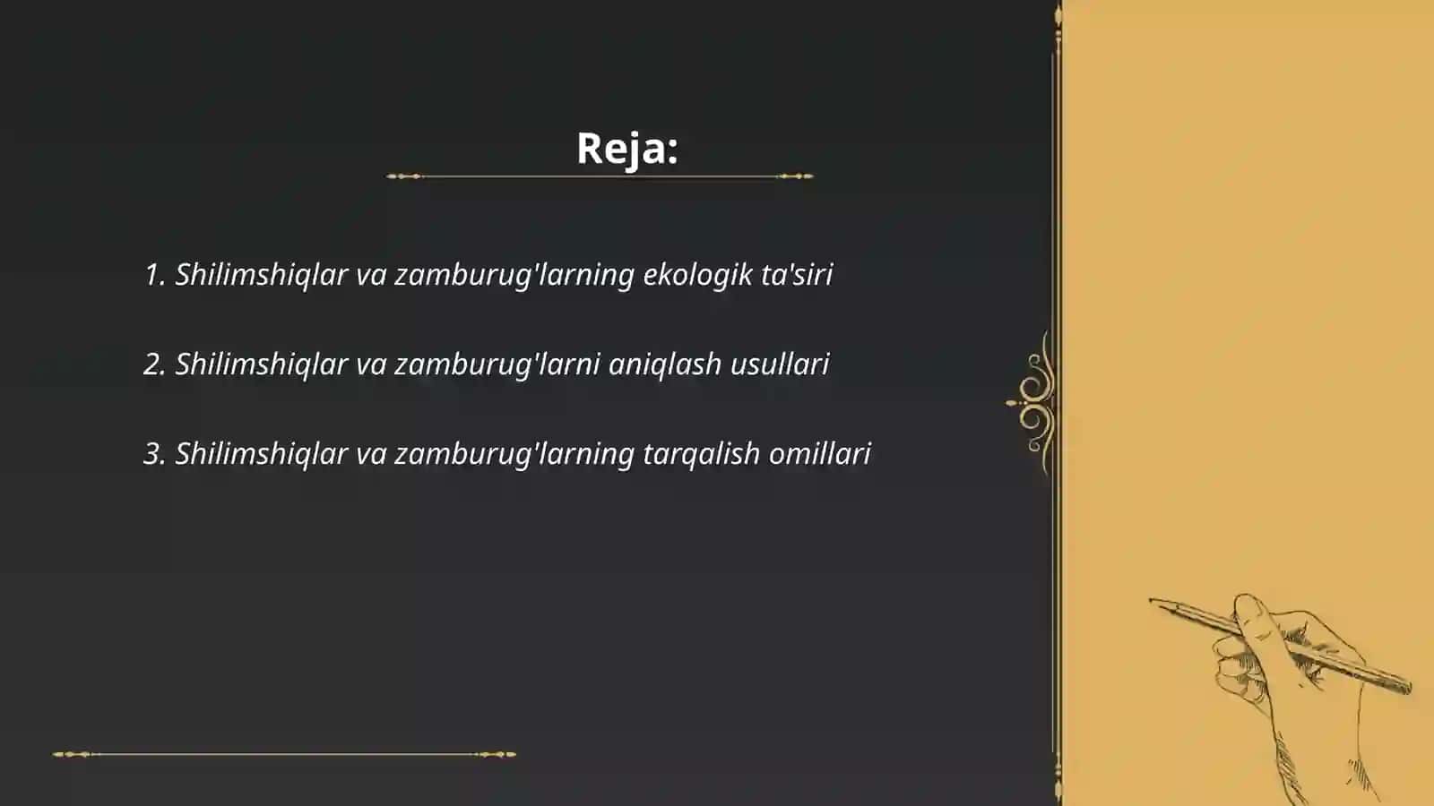 Shilimshiqlar va zamburug'larning ekologik ta'siri 2