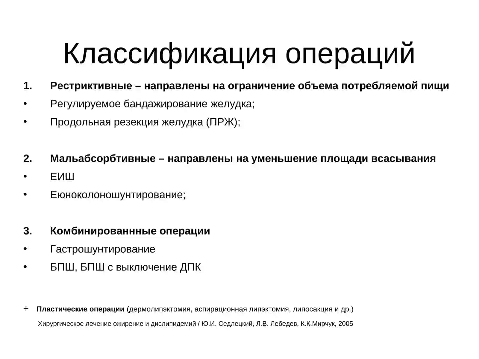 Основы бариатрической хирургии 2