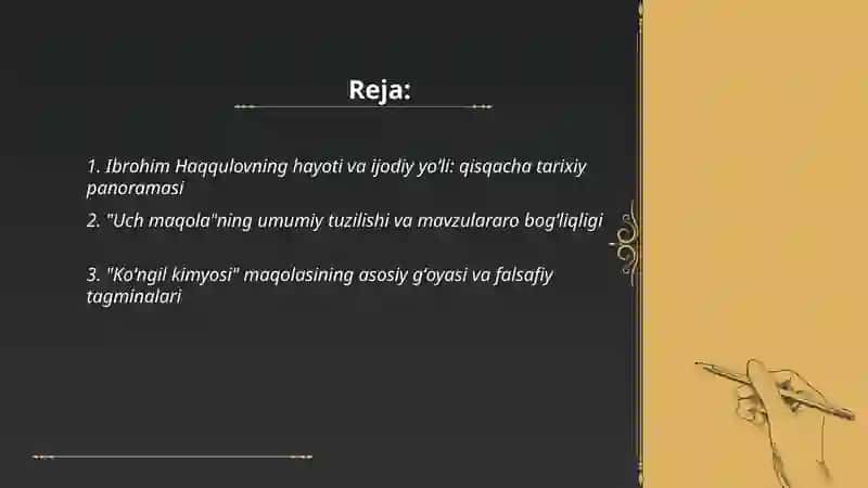Ibrohim Haqqulov hayoti va ijodi 2