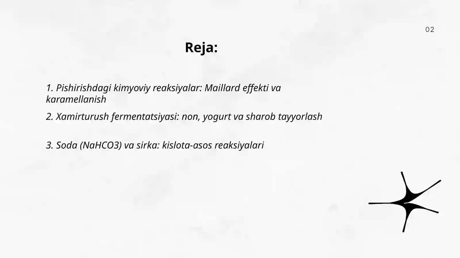 Uydagi Kimyoviy reaksiyalar 2