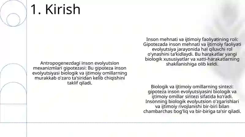 Antropogenezda Inson Evolutsion Mexanizmining Gipotezasi (V.P.Alekseev) 2