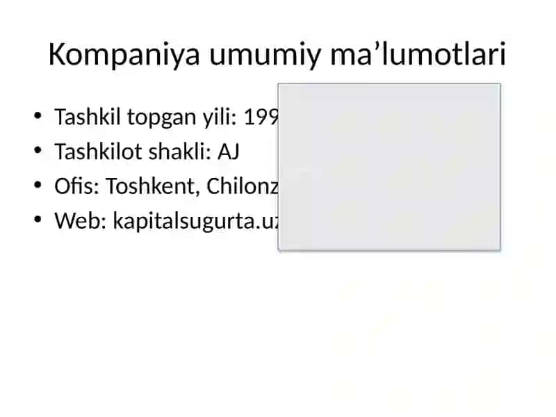 Kapital Sug'urta Kompaniyasi 2