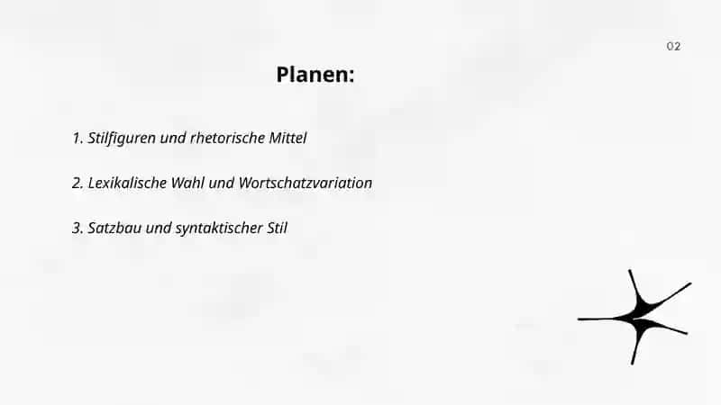 Stilistik und Textlinguistik 2