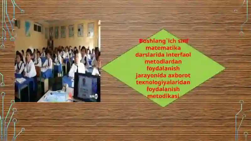 Elementar matematika darslari interfaol metodi 2