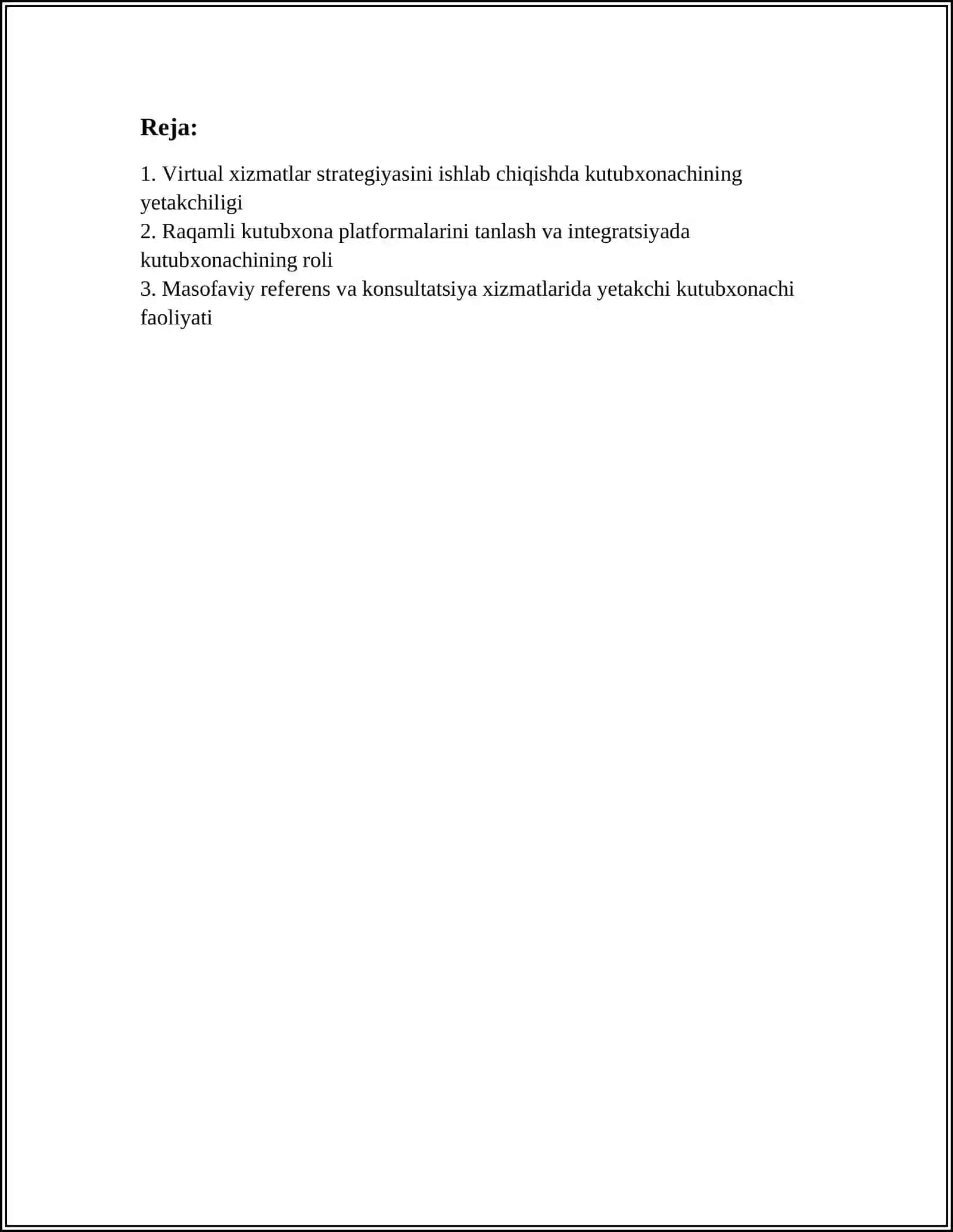 KUTUBXONACHINING VERTUAL XIZMATLAR KOʻRSATISHDAGI YETAKCHI ROʻLI 2