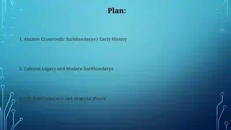 The history of Surkhandarya in Uzbekistan 2