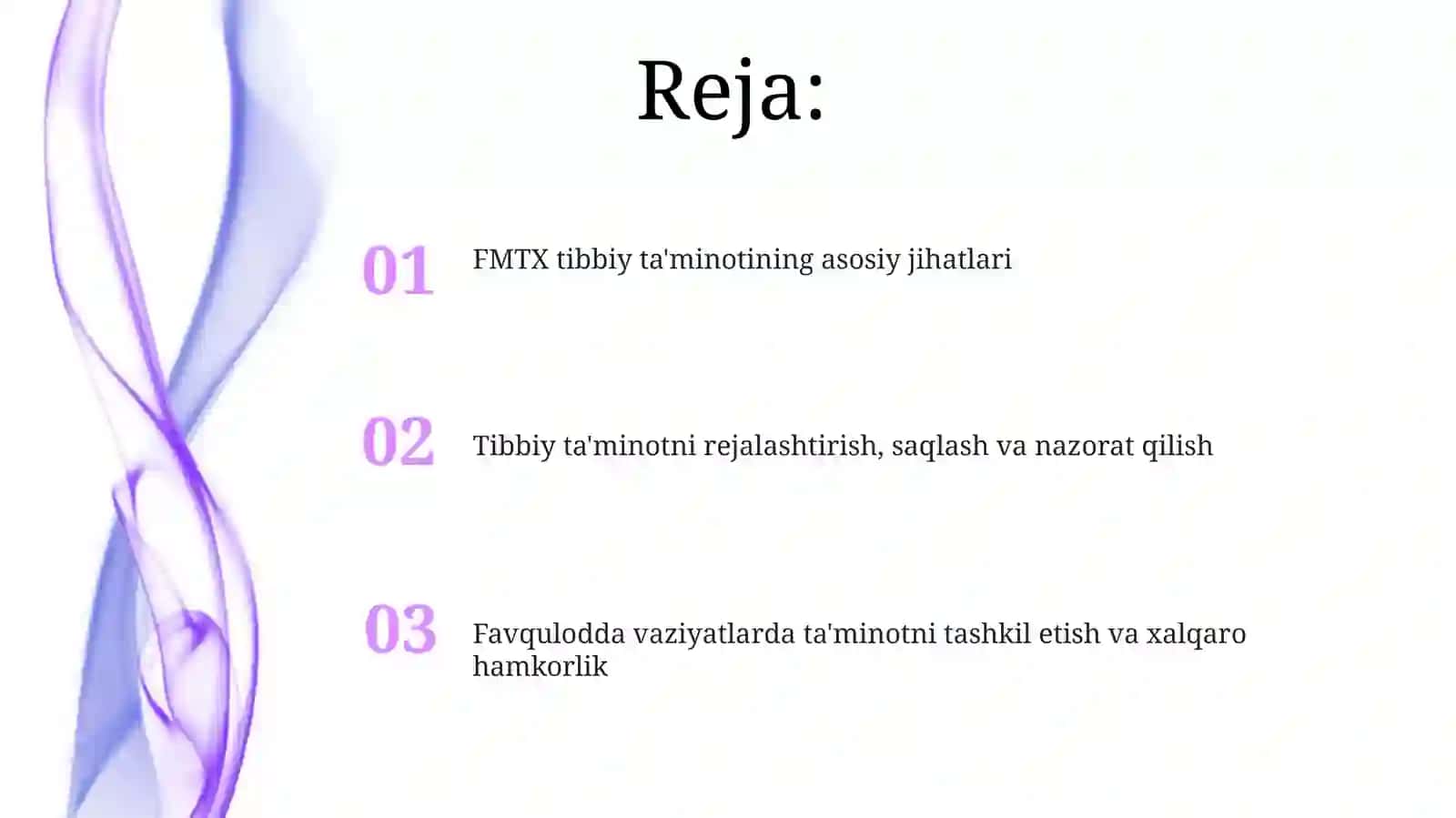 Fuqaromuhofazasitibbiyxizmati(FMTX)nitibbiymulklarbilanta’minlash 2