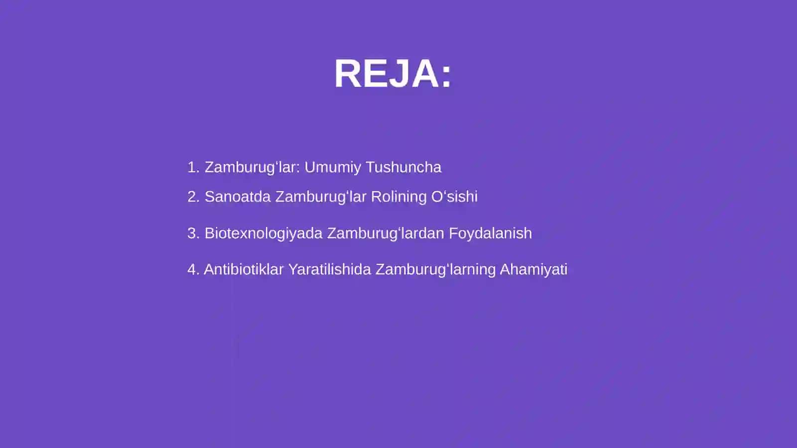 Zamburugʻlarning sanoat va qishloq xoʻjaligidagi ahamiyati 2