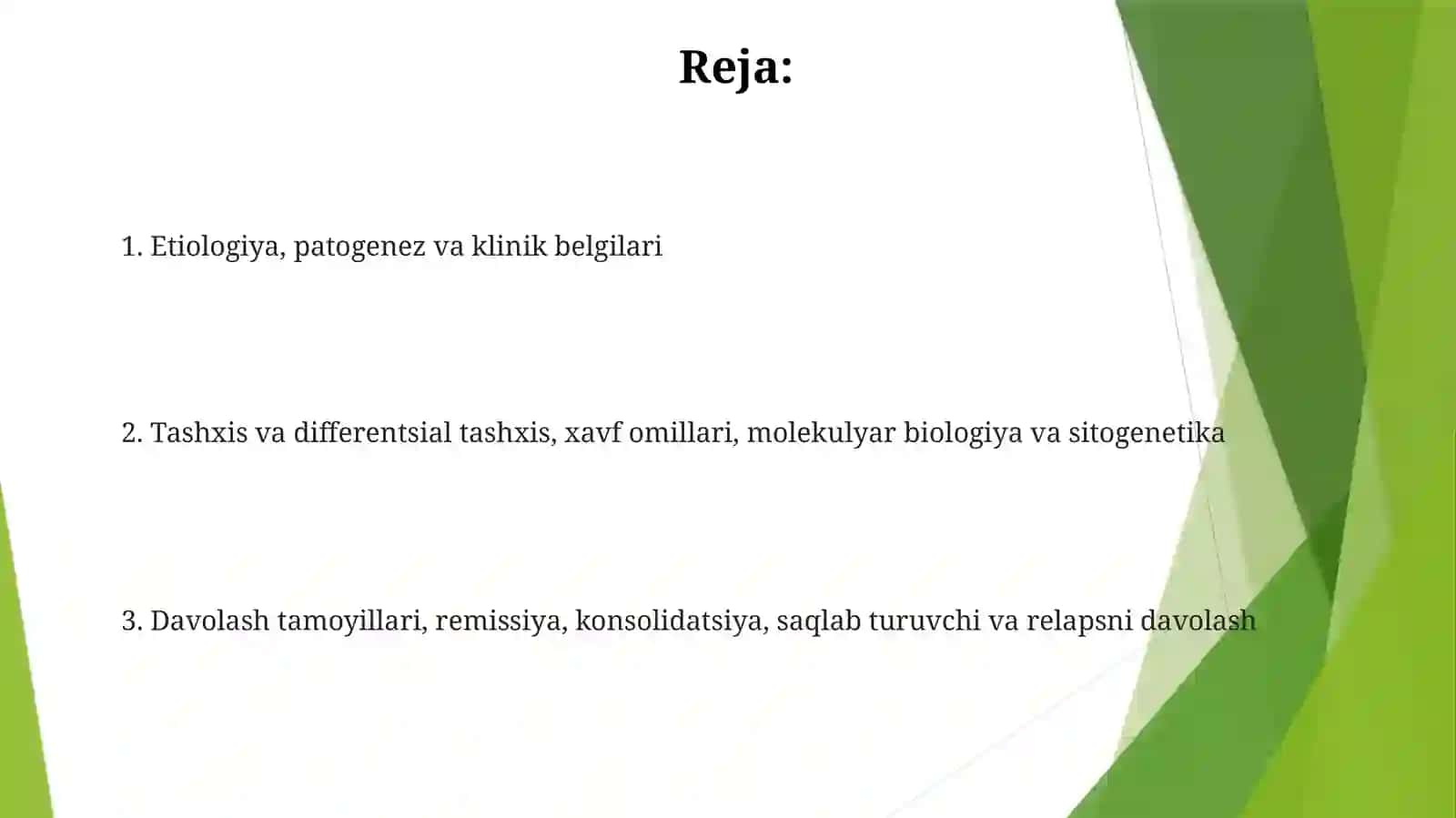 Òtkirpromielotsitarleykozetiologiyapatogenezklinikadavolashprinsiplari 2