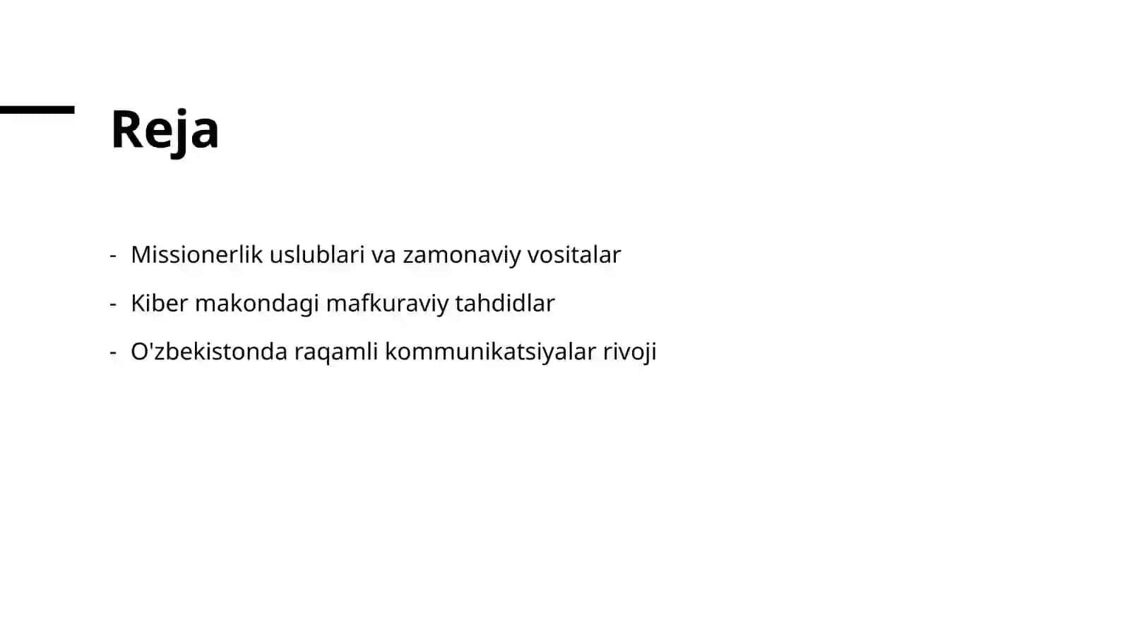 MISSIONERLIK TARGʻIBOTIDA USLUB VA VOSITALARNING ZAMONAVIYLASHUVI KIBER MAKONLAR MAFKURAVIY TAHDIDLAR 2
