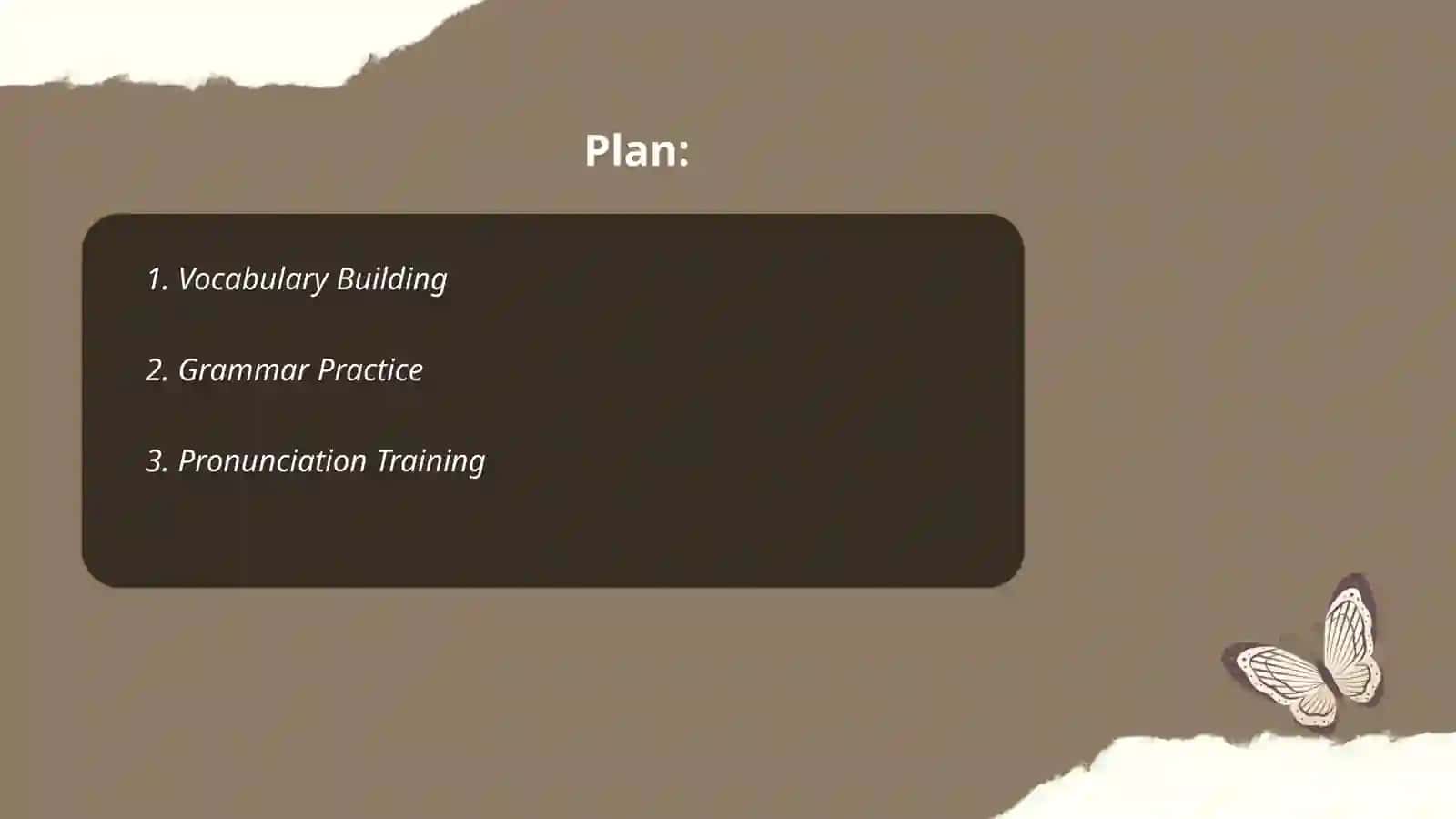 Vocabulary Building 2