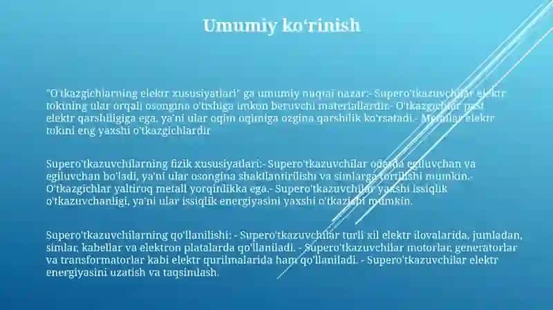 To'Ldiruvchilarning Fizik Xossalari 2