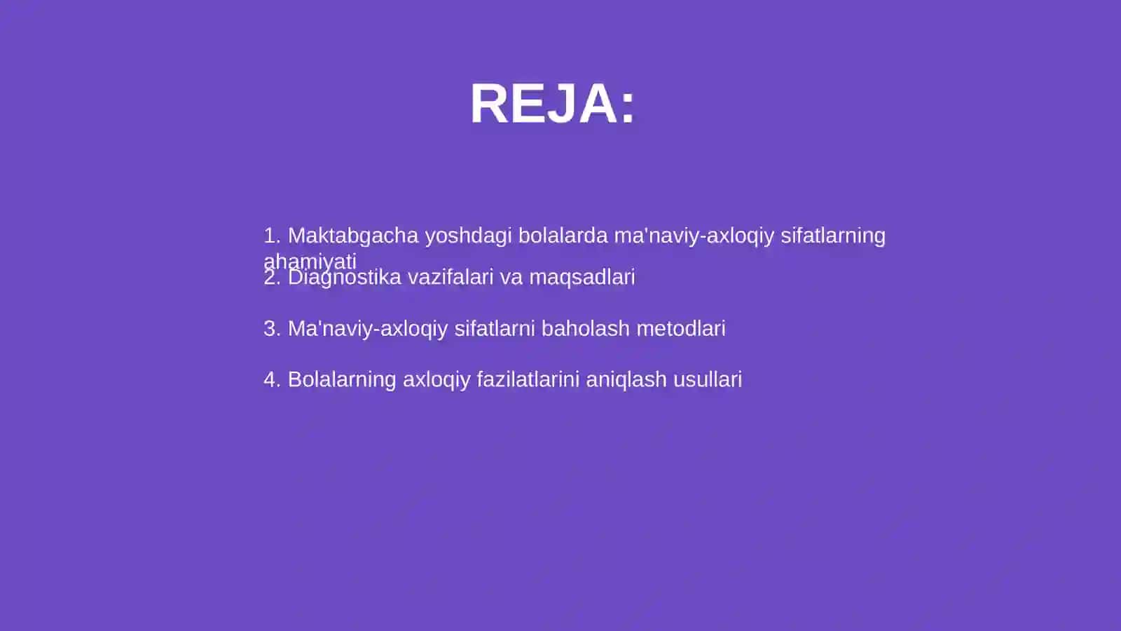 Maktabgacha yoshdagi bolalarni ma'naviy-axloqiy sifatlarini diagnostika qilish 2