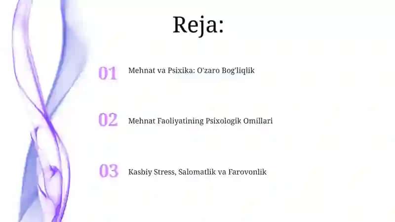 Mehnat va Psixika: O'zaro Bog'liqlik 2