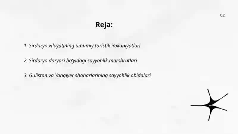 Sirdaryo viloyati turizmi 2