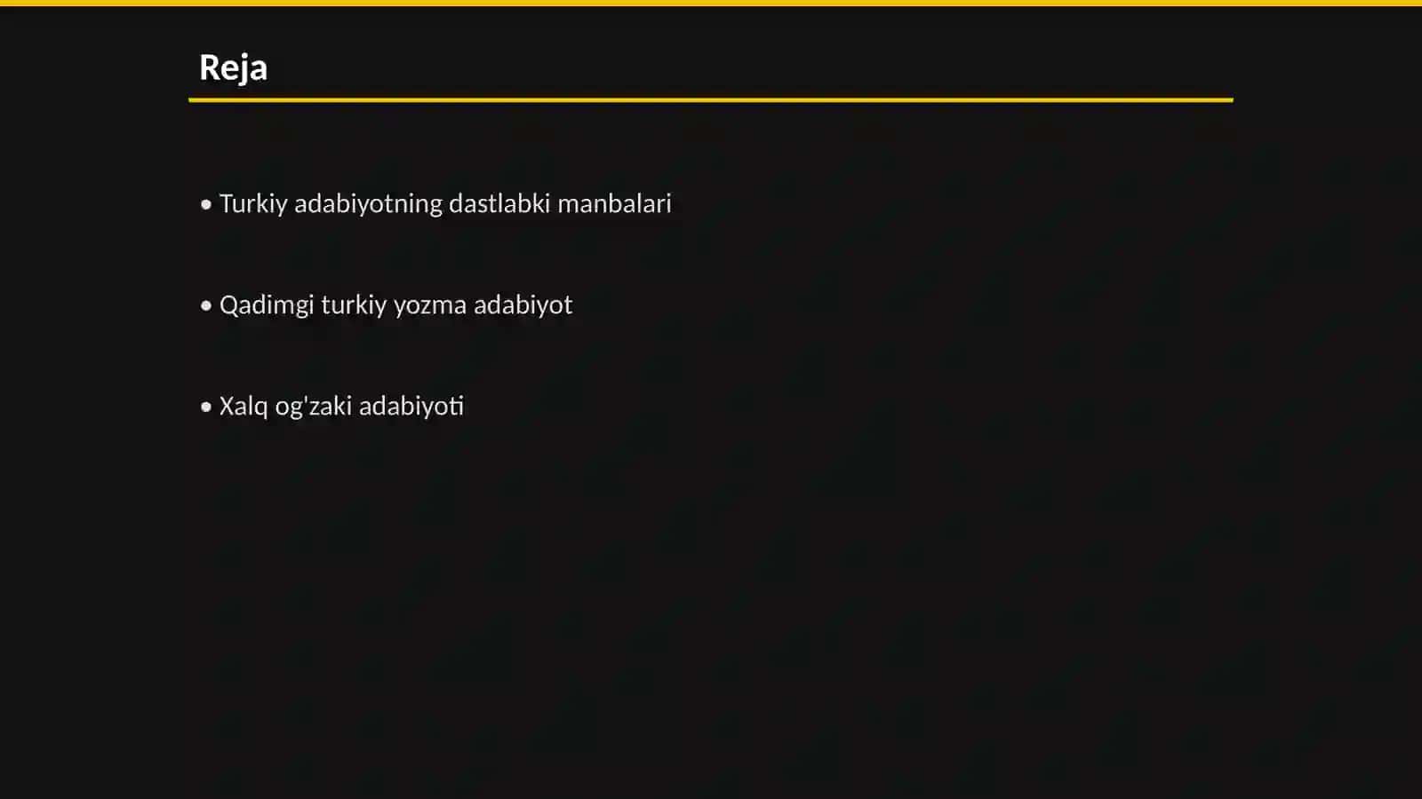 Islomga qadar yaratilgan turkiy adabiyot 2