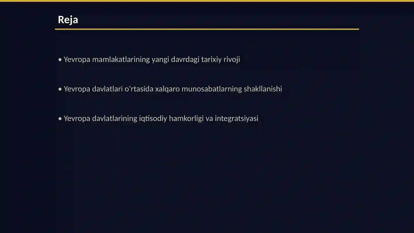 Yevropa mamlakatlarining yangi davrdagi tarixiy rivoji 2