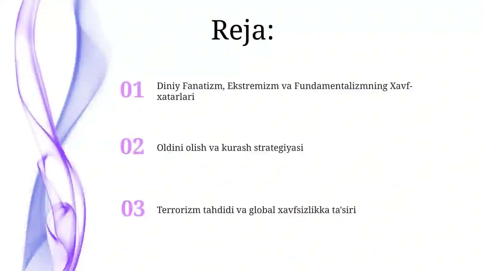 Diniy Fanatizm, Ekstremizm va Fundamentalizmning Xavf-xatarlari 2