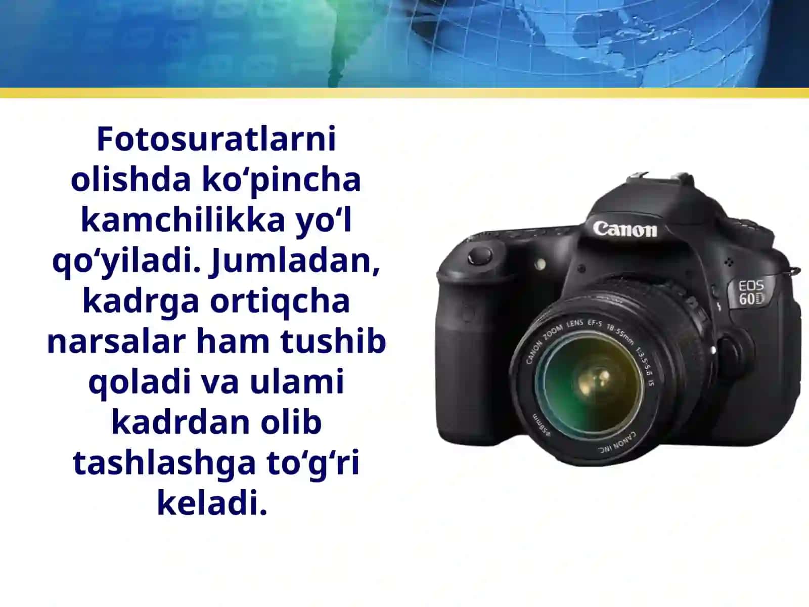 11-sinf Informatika Tasvirlarni kadrlash va ularda shakl almashtirish 2
