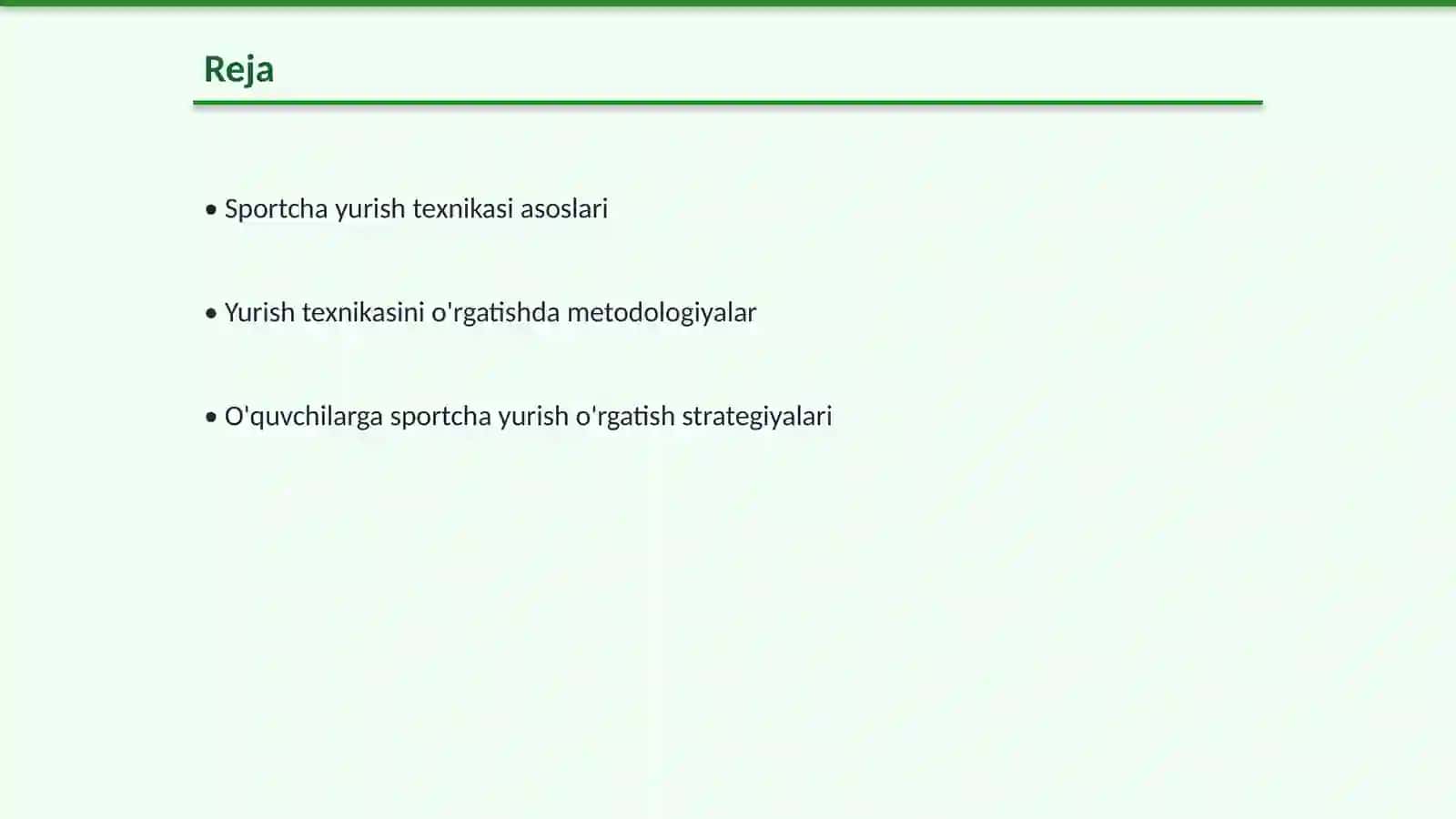 Sportcha yurish texnikasini oʻrgatishni takomillashtirish 2