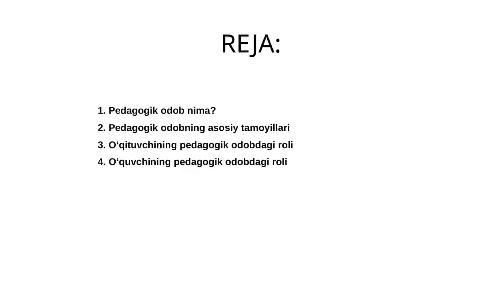 Pedagogik odob 2