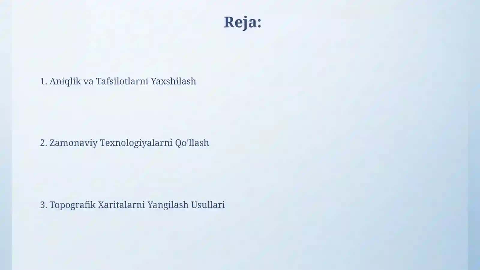 Avtomatlashtirilgan Xaritalash Jarayonlari 2