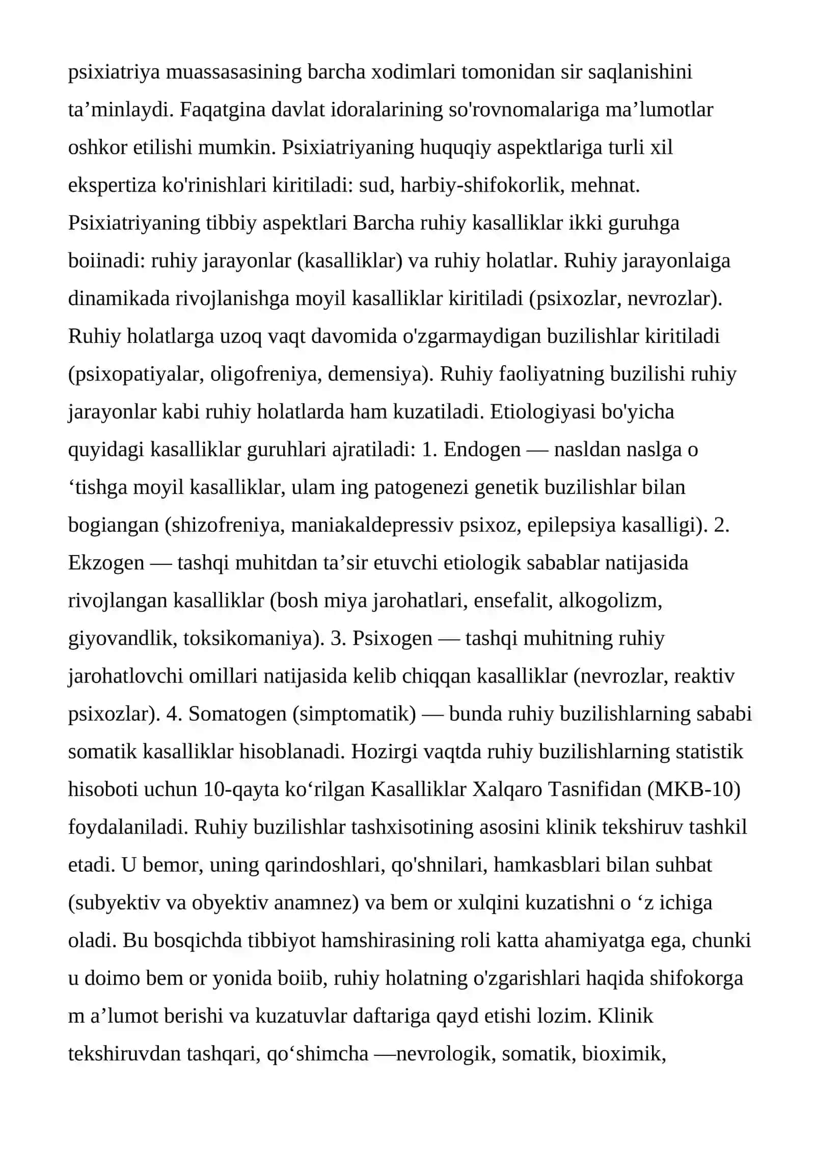 PSIXIATRIYANING AXLOQIY, HUQUQIY VA TIBBIY ASPEKTLARI.docx 2