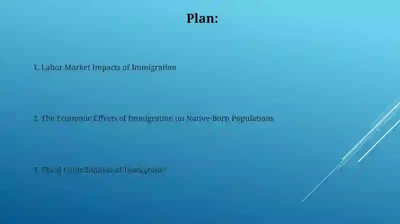 The economic impact of immigration 2