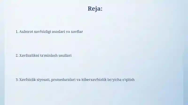 Axborothafsizligivahimoyalashusullari 2