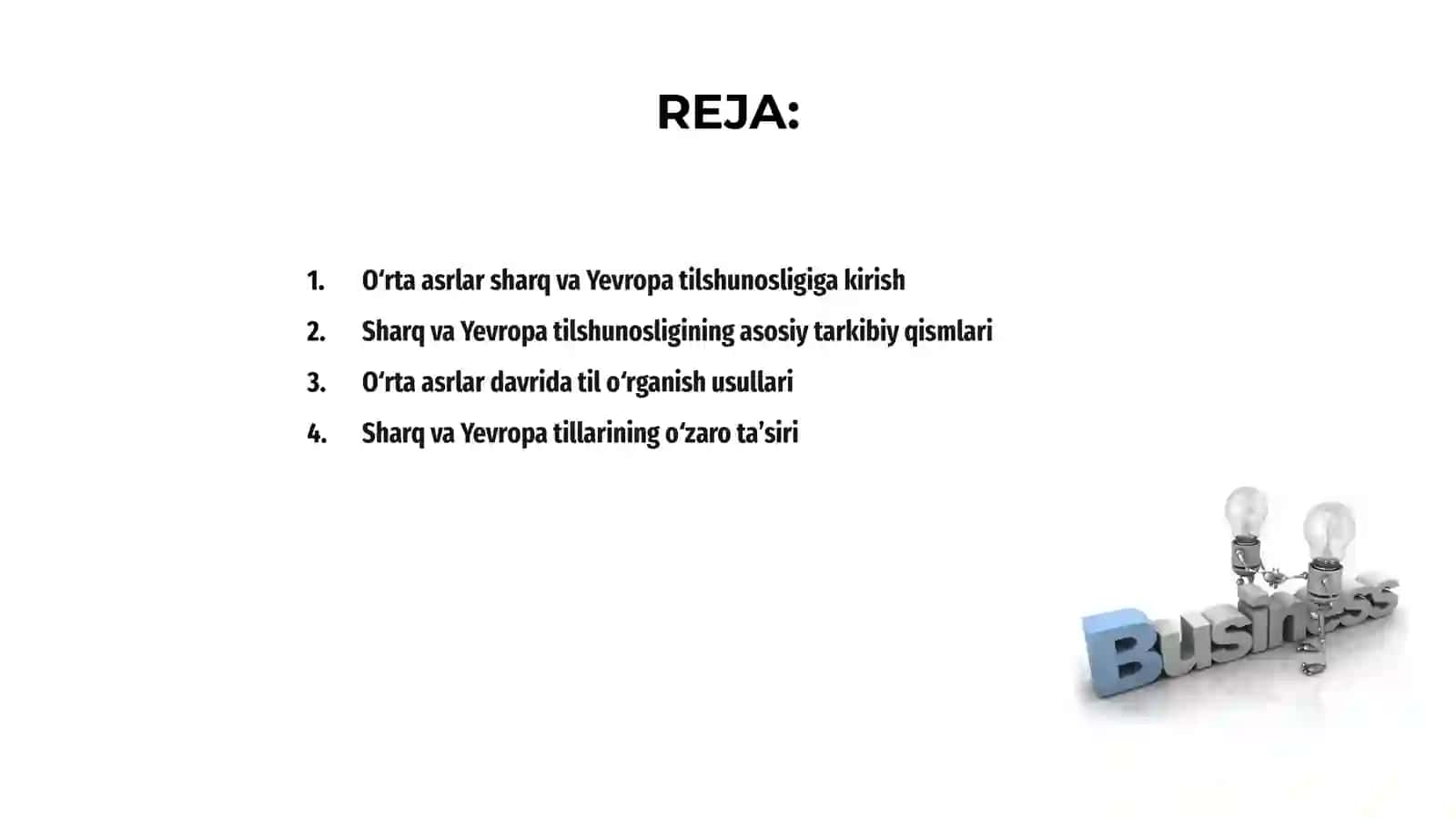 Oʻrta asrlar sharq va Yevropa tilshunosligi 2