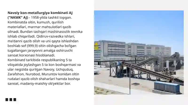 Navoiy Kon-Metallurgiya Kombinati Aksiyadorlik Jamiyati 2
