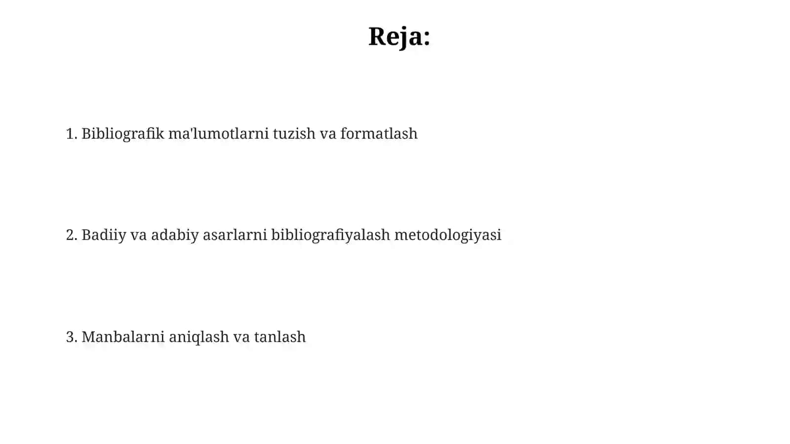 San'at adabiyotlarini bibliografiyalash uslubiyoti 2