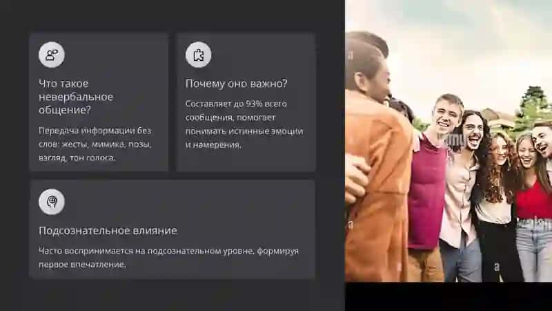 Невербальные средства общения: Скрытая сила 2